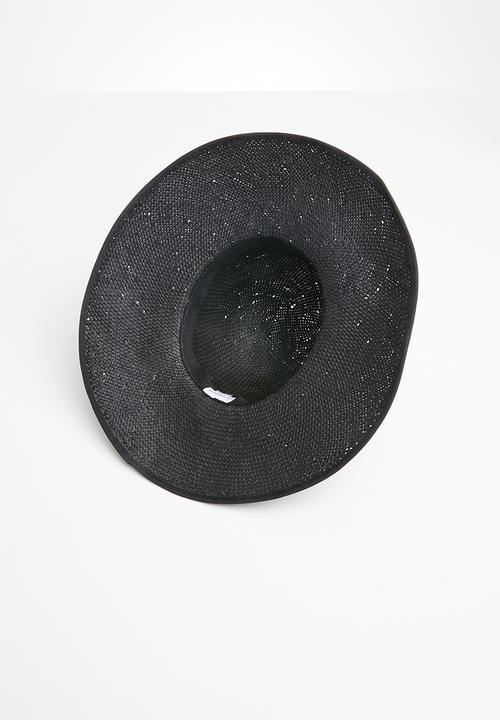 Superbalist - Bobble panama black trim - black