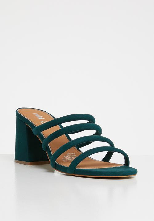 Cotton On - Conga tubed mule heel - green