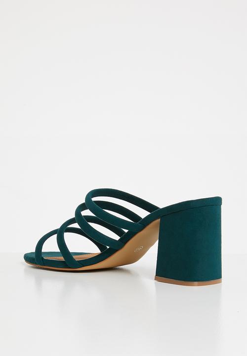Cotton On - Conga tubed mule heel - green