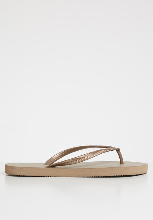 Cotton On - Rubi thong - bronze