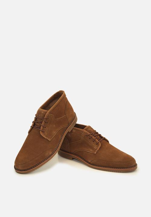 Timberland - FG suede half cab chukka - tan