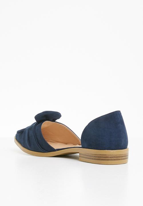 STYLE REPUBLIC - Knotted pumps - navy