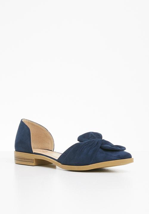 STYLE REPUBLIC - Knotted pumps - navy