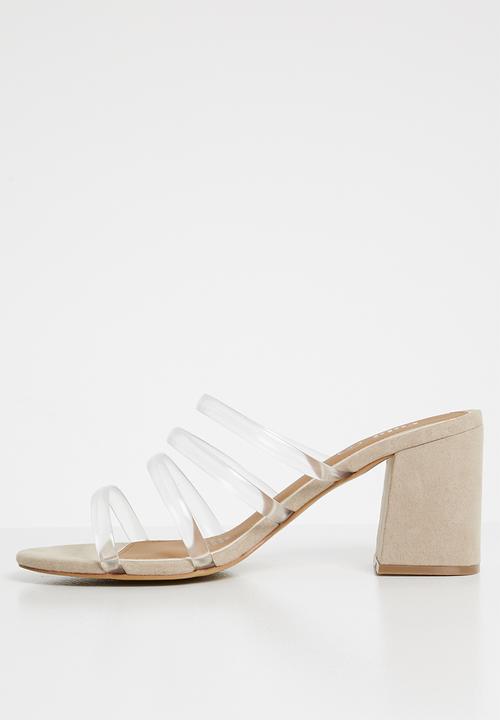 Cotton On - Conga tubed mule heel - neutral
