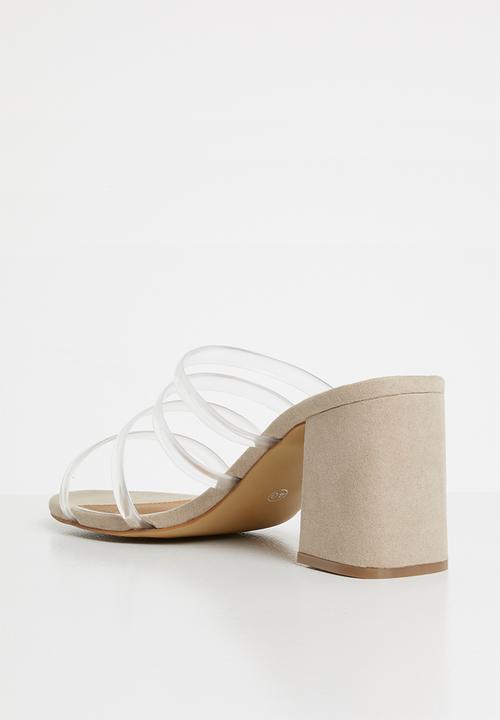 Cotton On - Conga tubed mule heel - neutral