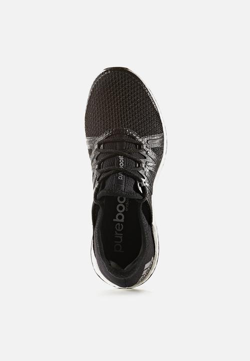 adidas Performance - PureBOOST Xpose - core black/tech silver metallic