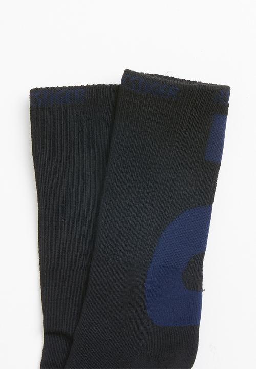 Asics Tiger - BL crew socks - black
