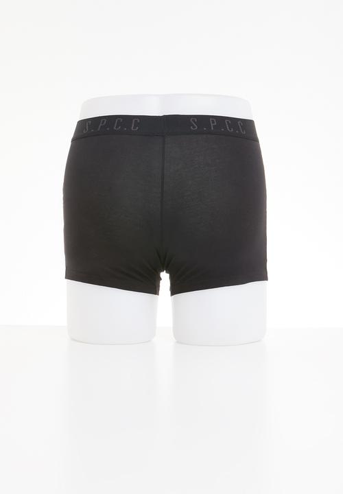 S.P.C.C - 2 Pack underwear - Black and camo