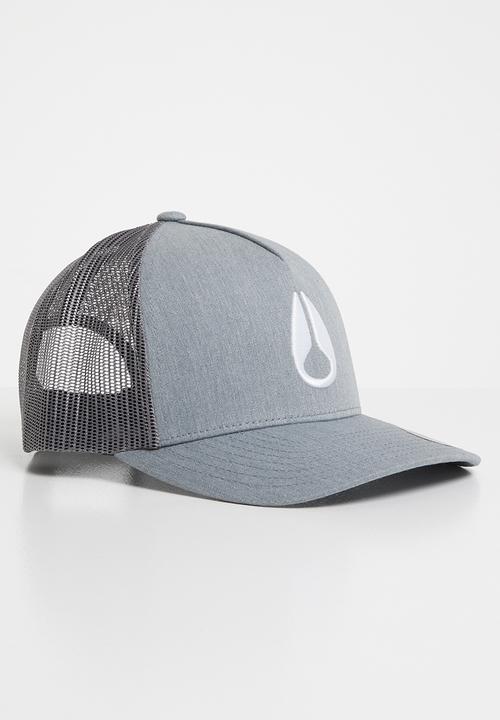 Nixon - Iconed trucker cap heather - grey