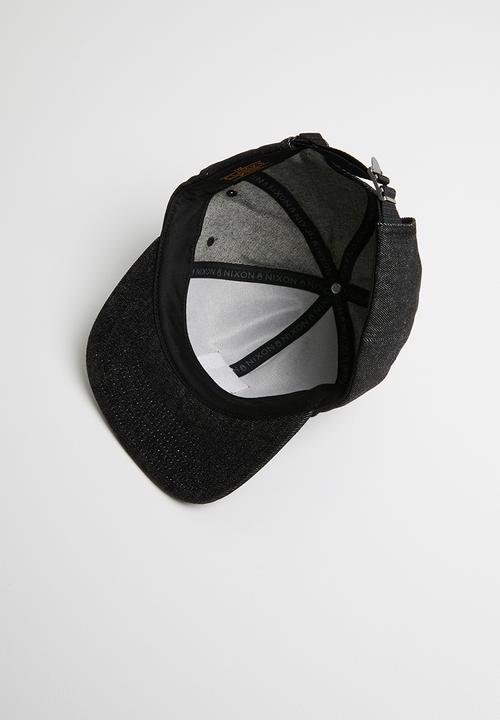 Nixon - Mason strap back cap - black