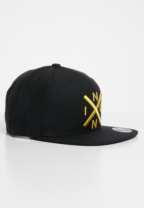 Nixon - Exchange snapback cap - black