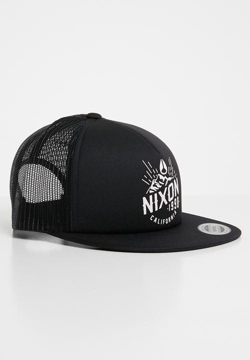 Nixon - Ridge trucker cap - black