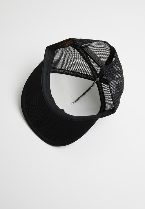 Nixon - Ridge trucker cap - black