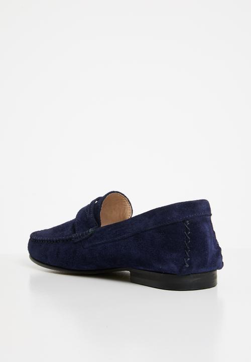Superbalist - Pete suede mocassin - navy 