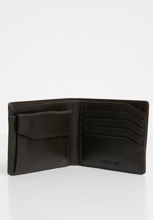 Nixon - Arc bi-fold wallet  - brown