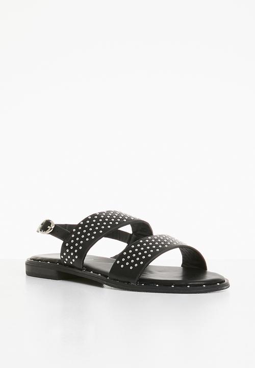 Truffle - Studded sandal - black