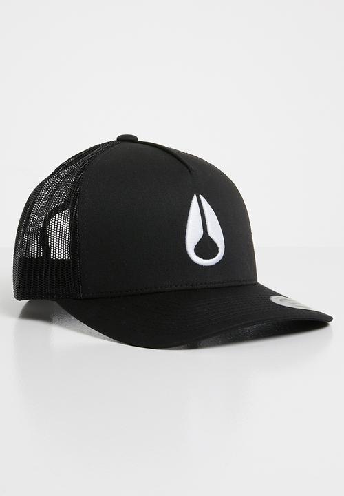 Nixon - Iconed trucker cap - black
