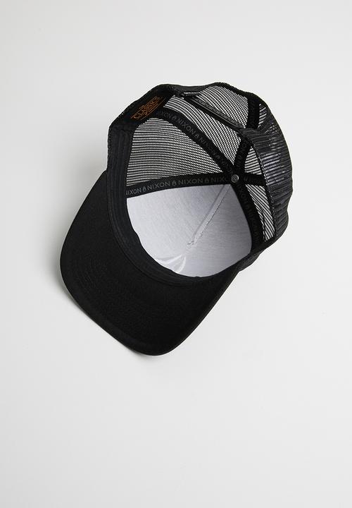 Nixon - Iconed trucker cap - black
