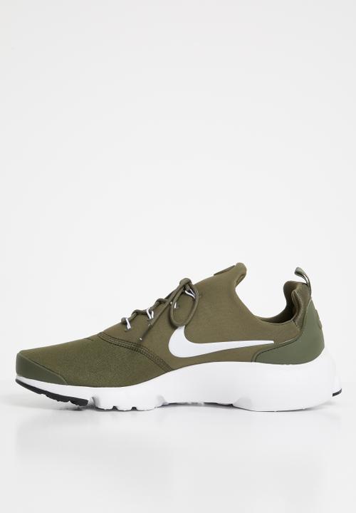 Nike - Presto fly - medium olive, white & black 
