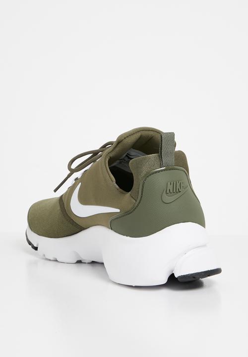 Nike - Presto fly - medium olive, white & black 