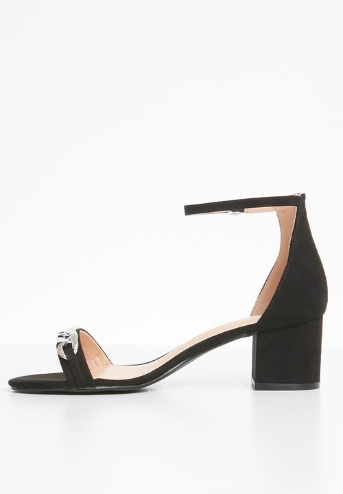 Truffle - Chain heel - black
