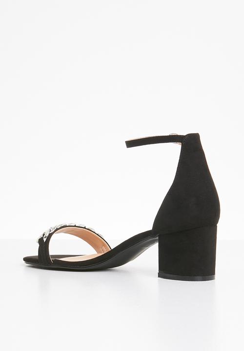 Truffle - Chain heel - black