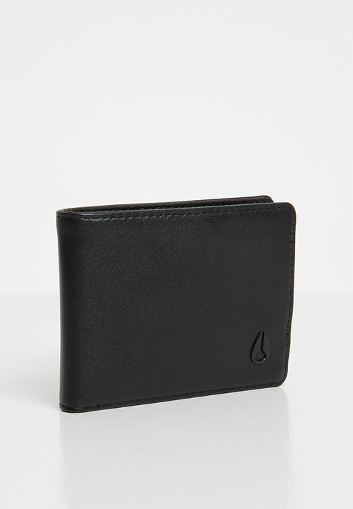 Nixon - Heros bi-fold wallet black - black