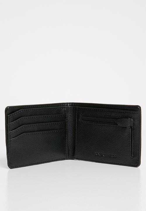 Nixon - Heros bi-fold wallet black - black