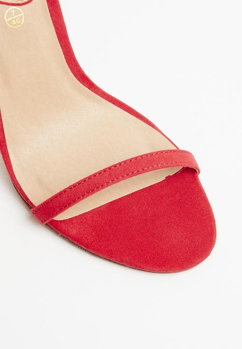 Truffle - Barely there heel - coral