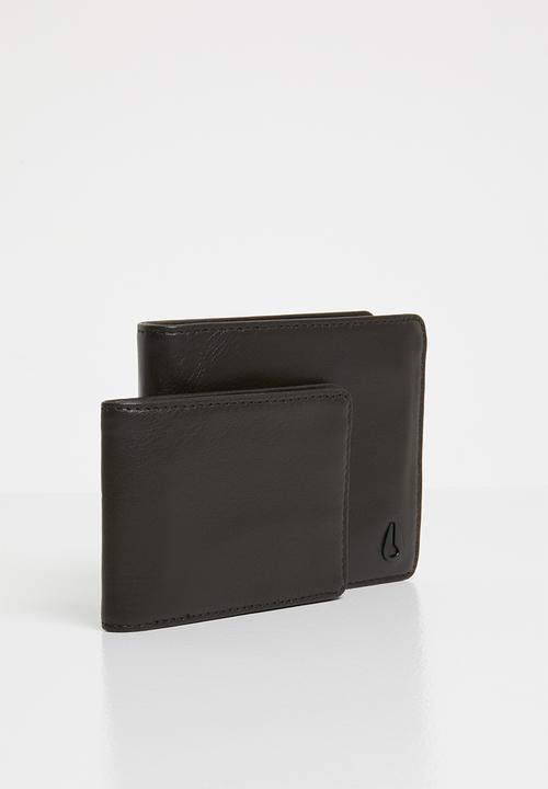 Nixon - Satellite big bill bi-fold wallet  - brown