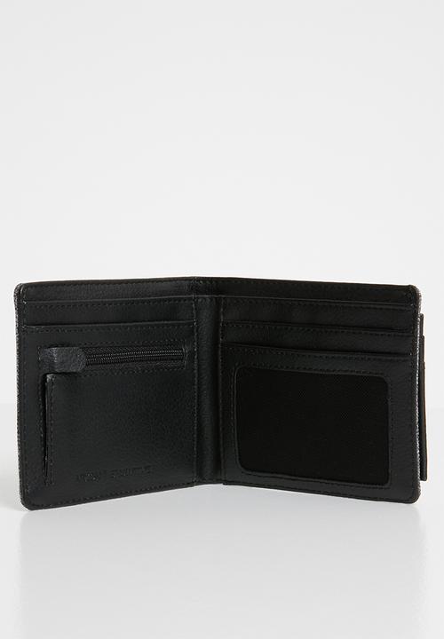 Nixon - Showtime bi-fold ID zip wallet - grey 