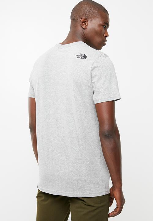 The North Face - Short sleeve fine tee - grey 