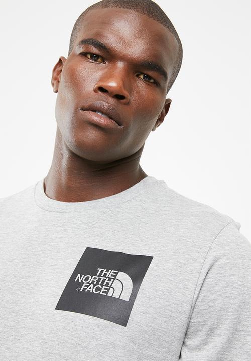 The North Face - Short sleeve fine tee - grey 
