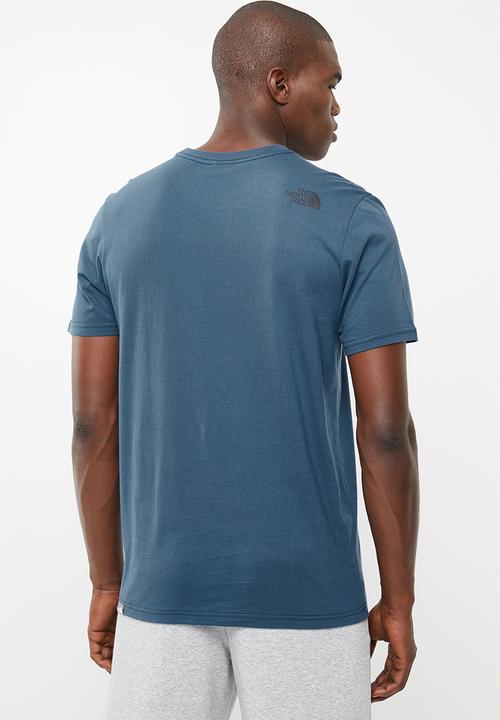 The North Face - Short sleeve fine tee - blue