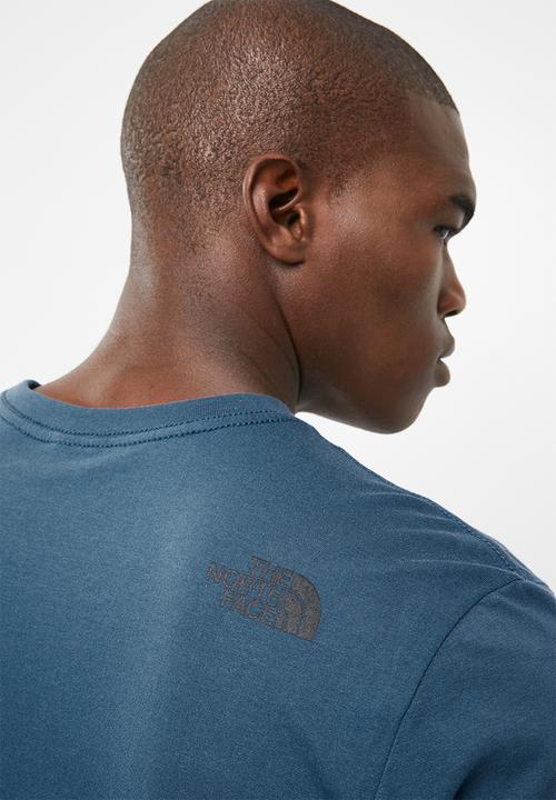 The North Face - Short sleeve fine tee - blue