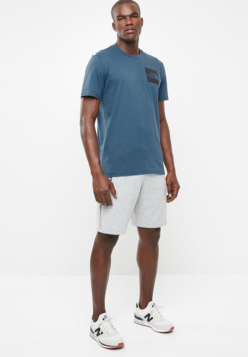 The North Face - Short sleeve fine tee - blue