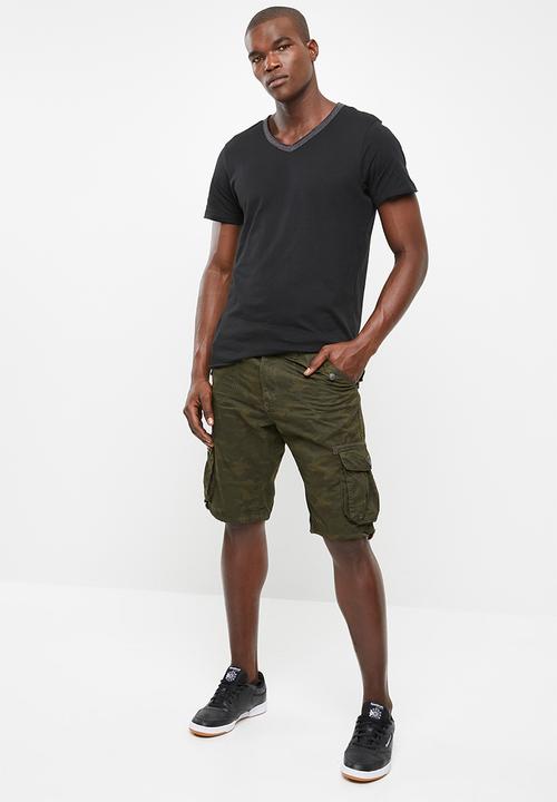 Brave Soul - Haus short sleeve tee - black