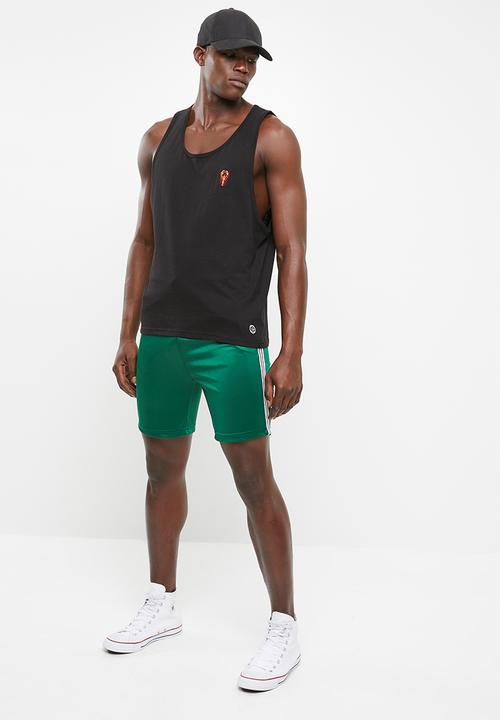 Brave Soul - Deakin scoop neck vest - black