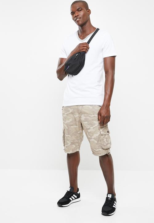 Brave Soul - Haus short sleeve tee - white