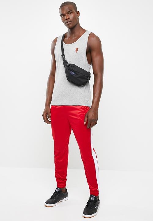 Brave Soul - Deakin scoop neck vest - grey