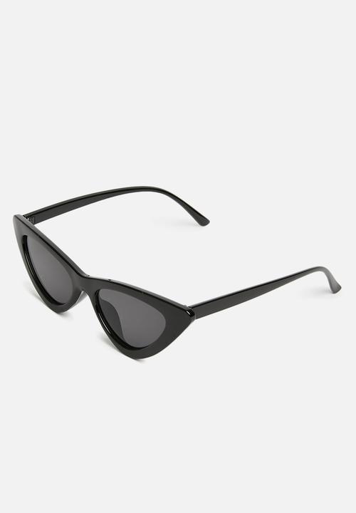Superbalist - Kids girls cats eye sunglasses - black