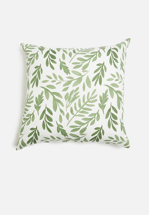 Sixth Floor - Ruby cushion cover - green