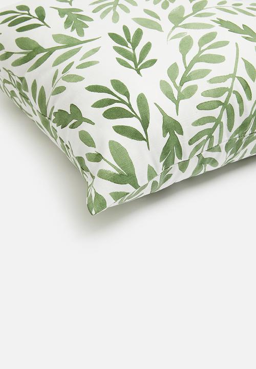 Sixth Floor - Ruby cushion cover - green