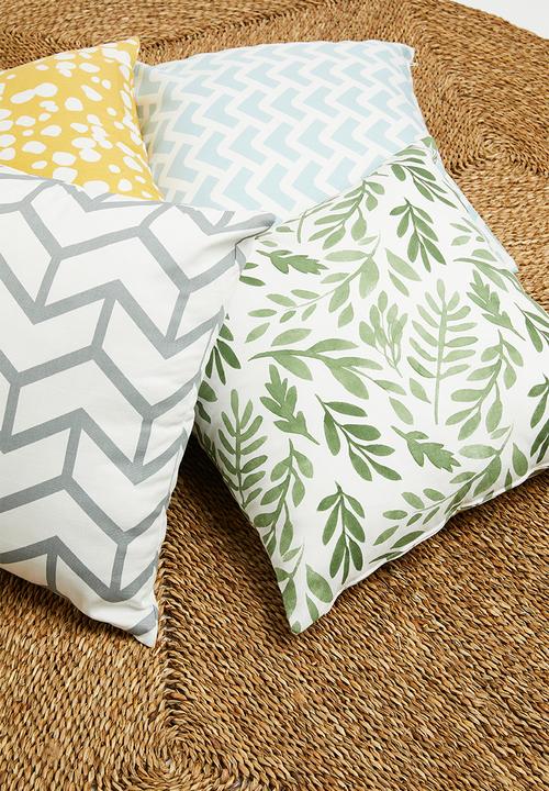 Sixth Floor - Ruby cushion cover - green
