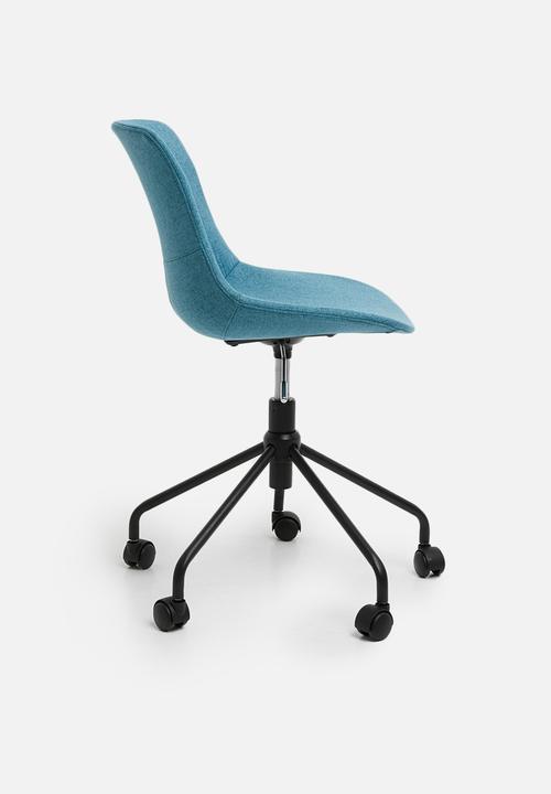 Basics - Rae office chair - turquoise