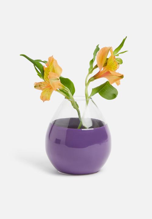 Sixth Floor - Breeze vase - purple