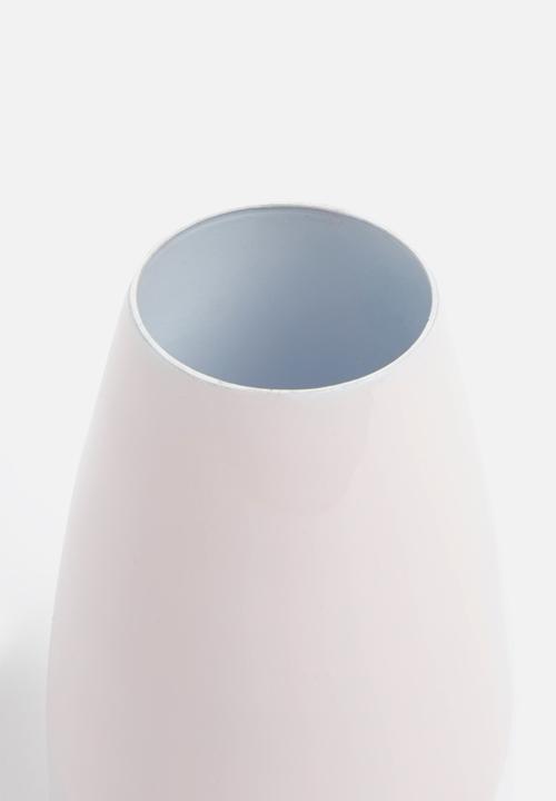 Sixth Floor - Thalia iron vase set of 2 - blue & pink