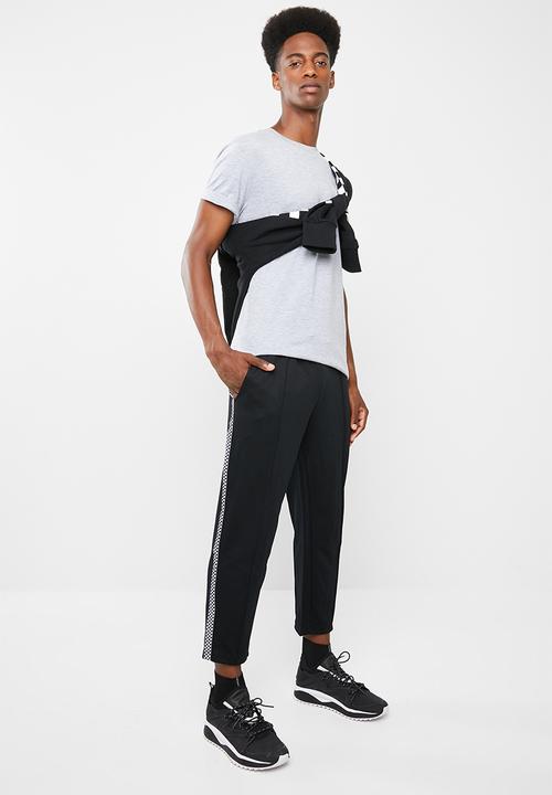 Only & Sons - Race cropped wide leg - black 