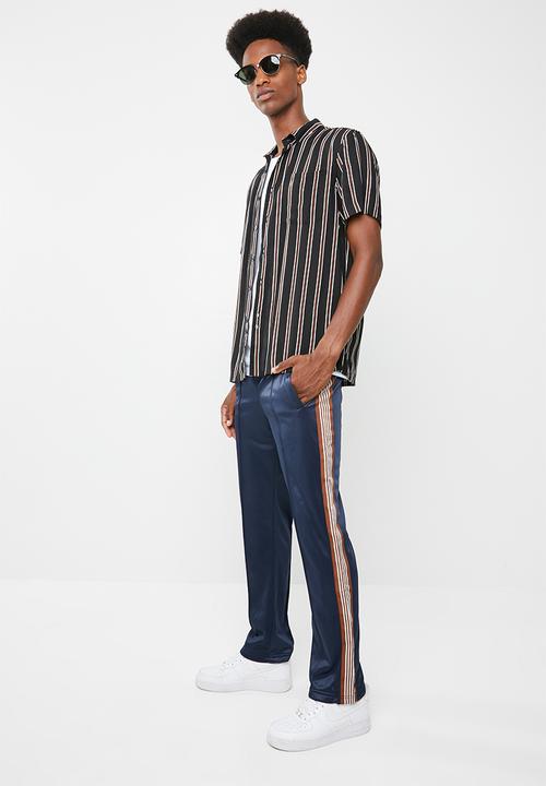 Bellfield - Retro track pants - navy