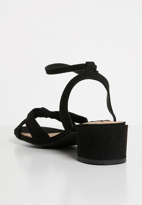 Cherry Collection - Seattle block heel - black